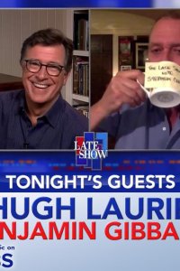 The Late Show with Stephen Colbert – S03E521 – Hugh Laurie/Benjamin Gibbard
