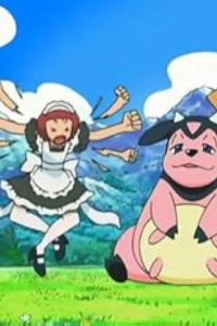 Poketto monsutâ – S10E62 – Miltank of the Maid Café!