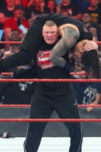 WWE Raw – S25E03 – Brock Lesnar returns and confronts multiple Raw superstars